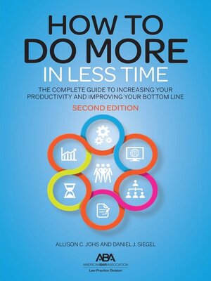 cover image of How to Do More in Less Time